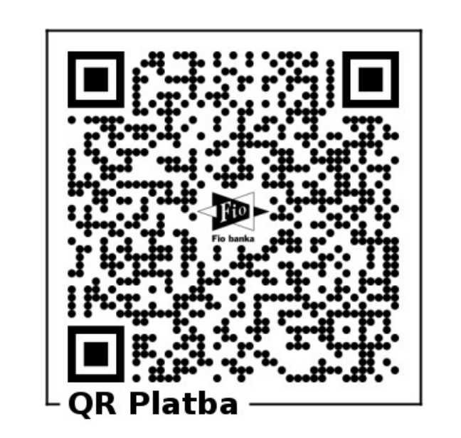 QR platba – příspěvek na činnost spolku Senior fit